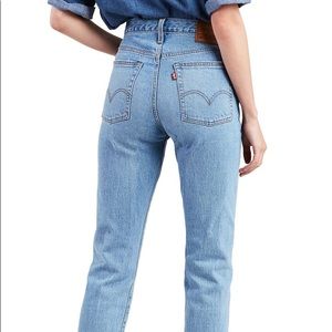 Levi's Wedgie Icon Fit High Waist Ankle Jeans